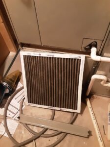 dirty air filter hvac