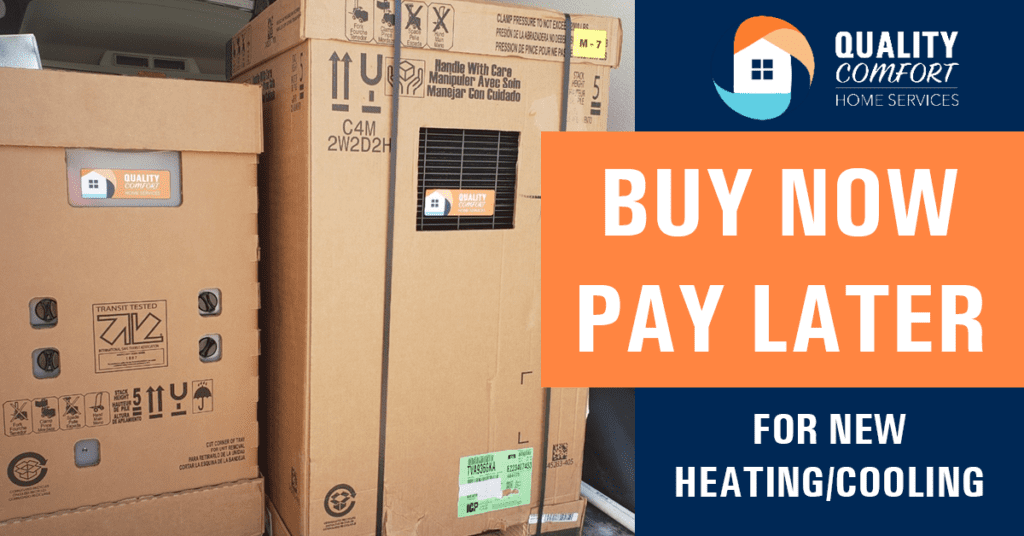 BUY NOW PAY LATER furnace