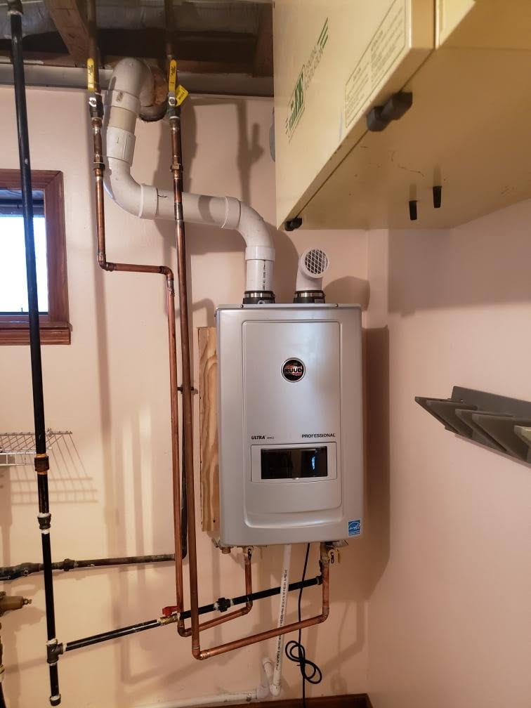 Electric Water Heater Installation 