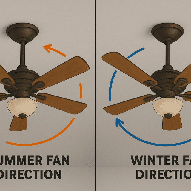 Ceiling Fan Direction for Summer