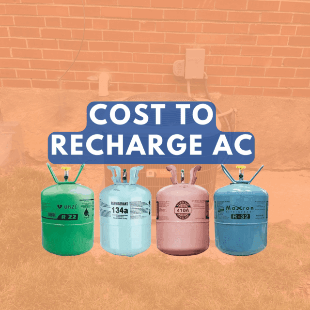 How Much Does it Cost to Recharge AC
