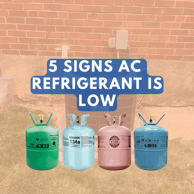 Low AC Refrigerant Symptoms